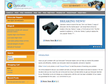 Tablet Screenshot of binocular-repairs.com
